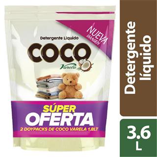 Detergente Líquido para Prendas Delicadas con Aroma a Coco Coco Varela 3 600 ml