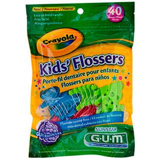 Dispositivos para Seda Dental Kids GUM  40 unidades