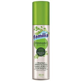 Eliminador de Olores Baño Bamboo Dry Familia  33 ml