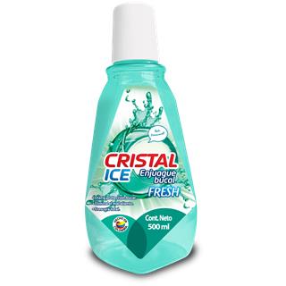 Enjuague Bucal Fresh Cristal Ice  500 ml