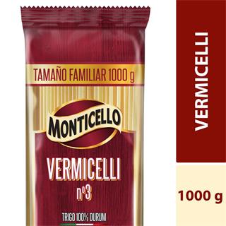 Espaguetis Gruesos Monticello 1 000 g