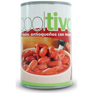 Fríjoles con Tocino Cooltivo  320 g