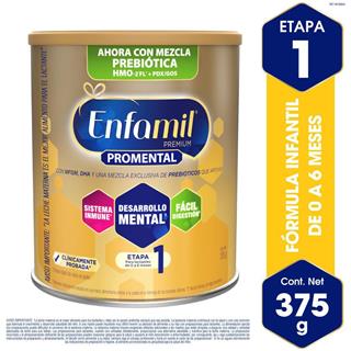 Fórmula Láctea en Polvo Infantil 0 a 6 Meses Enfamil  375 g