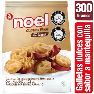 Galletas de Mantequilla Pequeñas Noel  300 g