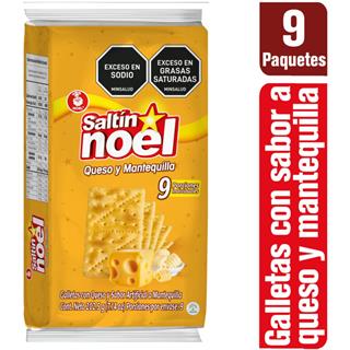 Galletas de Mantequilla Queso Saltín Noel  202 g