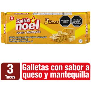 Galletas de Mantequilla Queso Saltín Noel  338 g