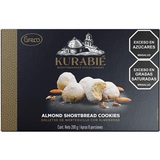 Galletas Dulces con Almendras Kurabie  200 g