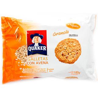 Galletas Integrales con Avena Granola Quaker  180 g