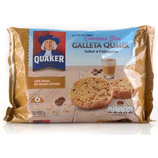 Galletas Integrales con Avena Cappuccino Quaker  192 g