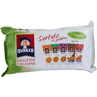 Galletas Integrales con Avena Sabores Surtidos Quaker  376 g