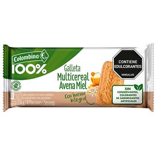 Galletas Integrales con Avena y Miel Crakeñas  216 g