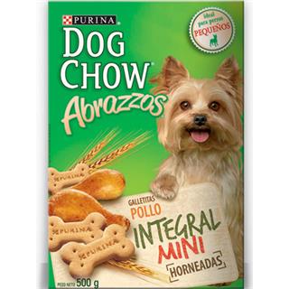 Galletas para Perros Razas Pequeñas Pollo, Integral Dog Chow  500 g