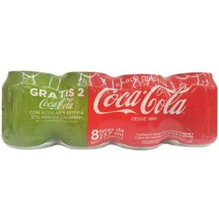 coca cola mini lata 237 ml