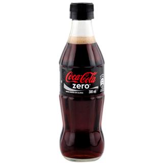Gaseosa Cola Dietética sin Azúcar Coca-Cola  300 ml