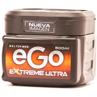 Gel Fijador Capilar Fuerte Extreme Ultra Ego  500 g