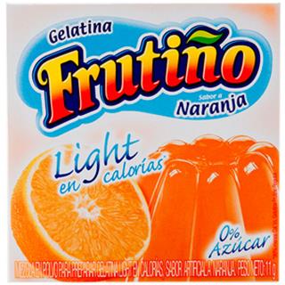 Gelatina en Polvo Dietética con Sabor a Naranja Frutiño  11 g