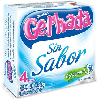 Gelatina en Polvo sin Sabor Gel'hada  30 g