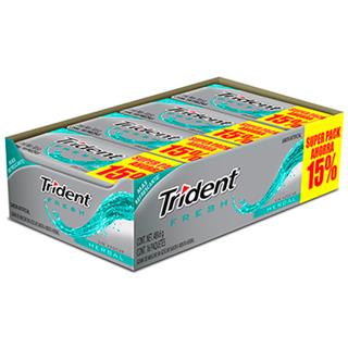Goma de Mascar Fresh Trident  489 g