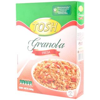 Granola con Frutas Fresa Tosh  500 g
