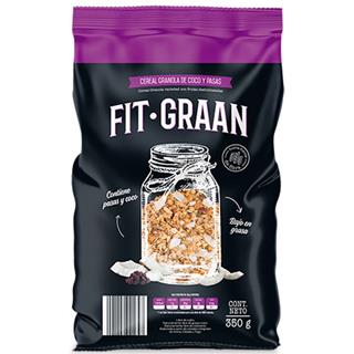 Granola con Pasas y Coco Fit Graan  350 g