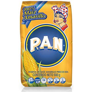 Harina de Maíz Amarilla Pan  500 g