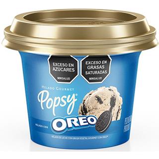 Helado con Trozos de Galleta Negra Popsy  60 g