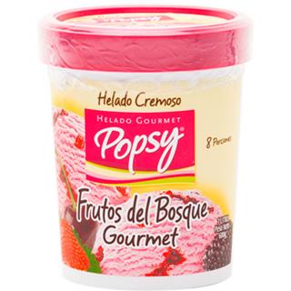 Helado de Frutos Rojos Popsy  600 g