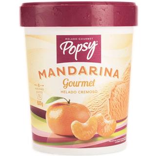 Helado de Mandarina Gourmet Popsy  600 g
