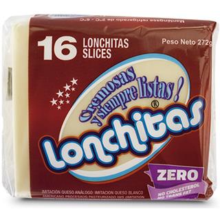 Imitación de Queso en Lonchas Dietético Lonchitas  272 g