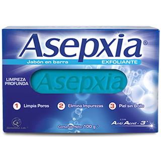 Jabón Antiacné Exfoliante Asepxia  100 g