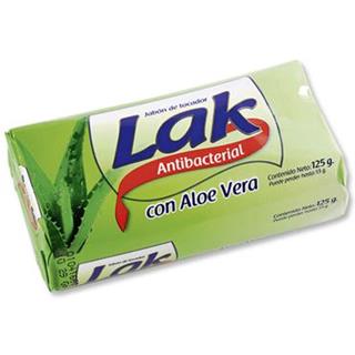 Jabón en Barra Antibacterial con Aloe Vera Lak  125 g