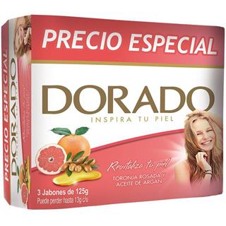 Jabón en Barra Antibacterial Dorado  375 g