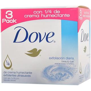 Jabón en Barra Exfoliante Humectante Dove  270 g