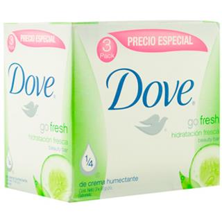 Jabón en Barra Humectante Go Fresh Dove  270 g