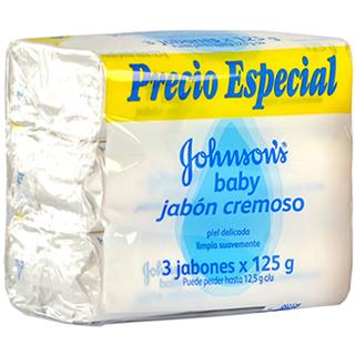 Jabón en Barra para Bebé Johnson's Baby  375 g