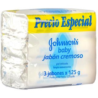 Jabón en Barra para Bebé Johnson's Baby  375 g