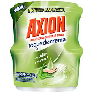 Jabón Lavaplatos en Crema con Aloe Vera y Vitamina E Axion  900 g