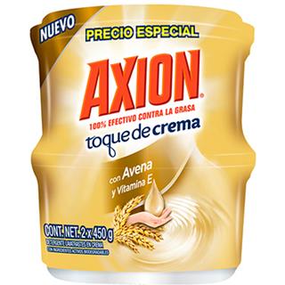 Jabón Lavaplatos en Crema con Avena y Vitamina E Axion  900 g