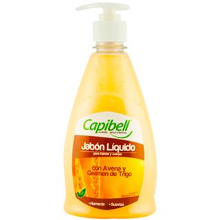 Jabón Líquido de Avena Trigo Capibell  500 ml