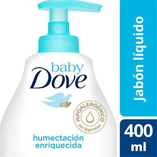 Jabón Líquido para Bebé Humectación Enriquecida Dove  400 ml