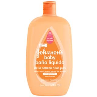 Jabón Líquido para Bebé De la Cabeza a los Pies Johnson's Baby  400 ml