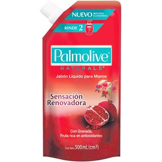 Jabón Líquido para Manos Sensación Renovadora, Granada Palmolive  500 ml