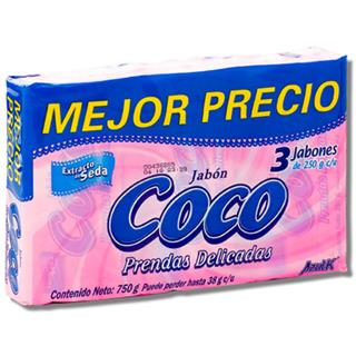 Jabón para Prendas Delicadas con Aroma a Coco AzulK  750 g