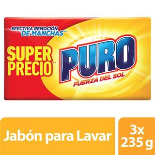 Jabón para Ropa Para Manchas Grasosas Puro  705 g