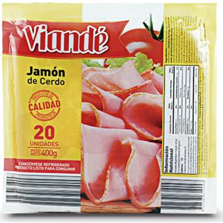 Jamón de Cerdo Viandé  400 g