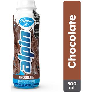 Leche con Sabor a Chocolate Alpin  300 ml