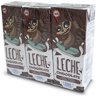 Leche con Sabor a Chocolate en Caja Latti  600 ml