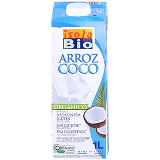 Leche de Arroz Coco Isola Bio 1 000 ml
