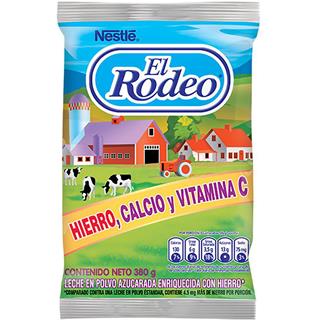 Leche en Polvo Hierro, Calcio y Vitamina C El Rodeo  380 g