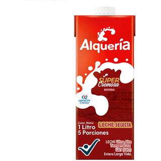 Leche Larga Vida Entera en Caja Alquería 1 000 ml